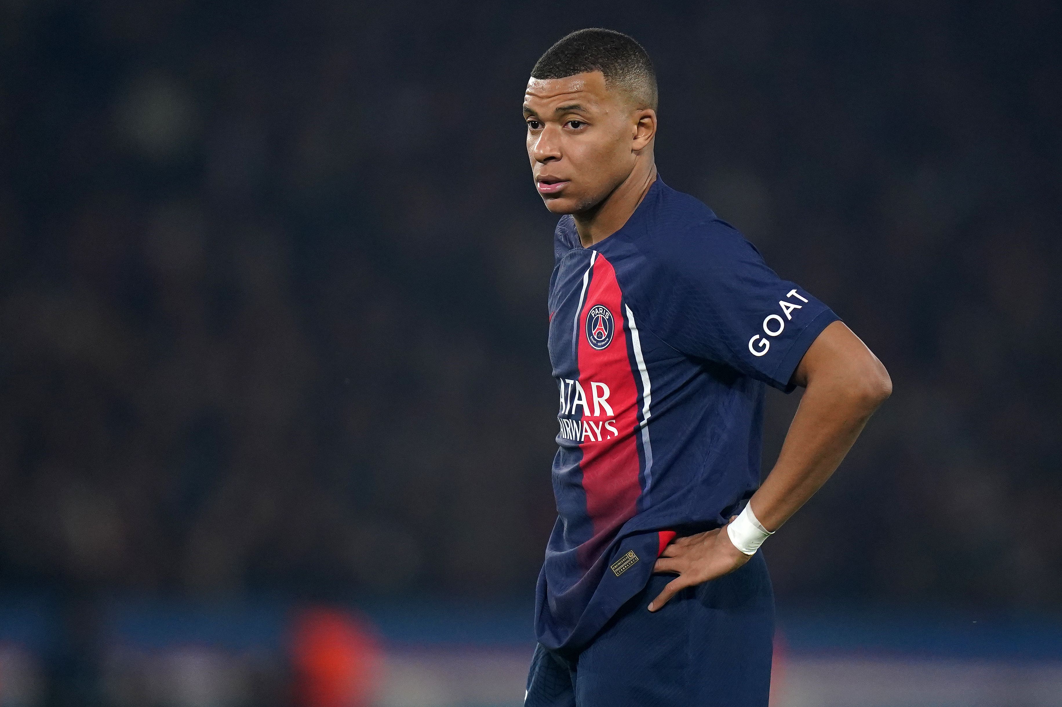 Kylian Mbappe will leave PSG next summer (Adam Davy/PA)
