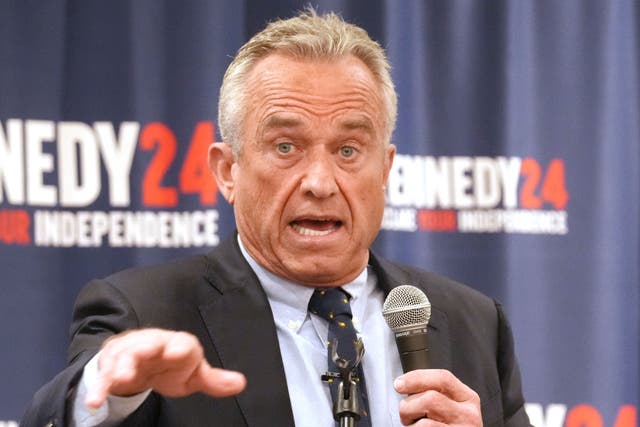<p>Robert F Kennedy Jr, who is running as an independent candidate for President of the United States, said he wants to put the US budget on blockchain </p>