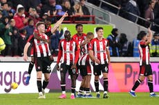 Brentford stun West Ham after Jarrod Bowen breaks Premier League record