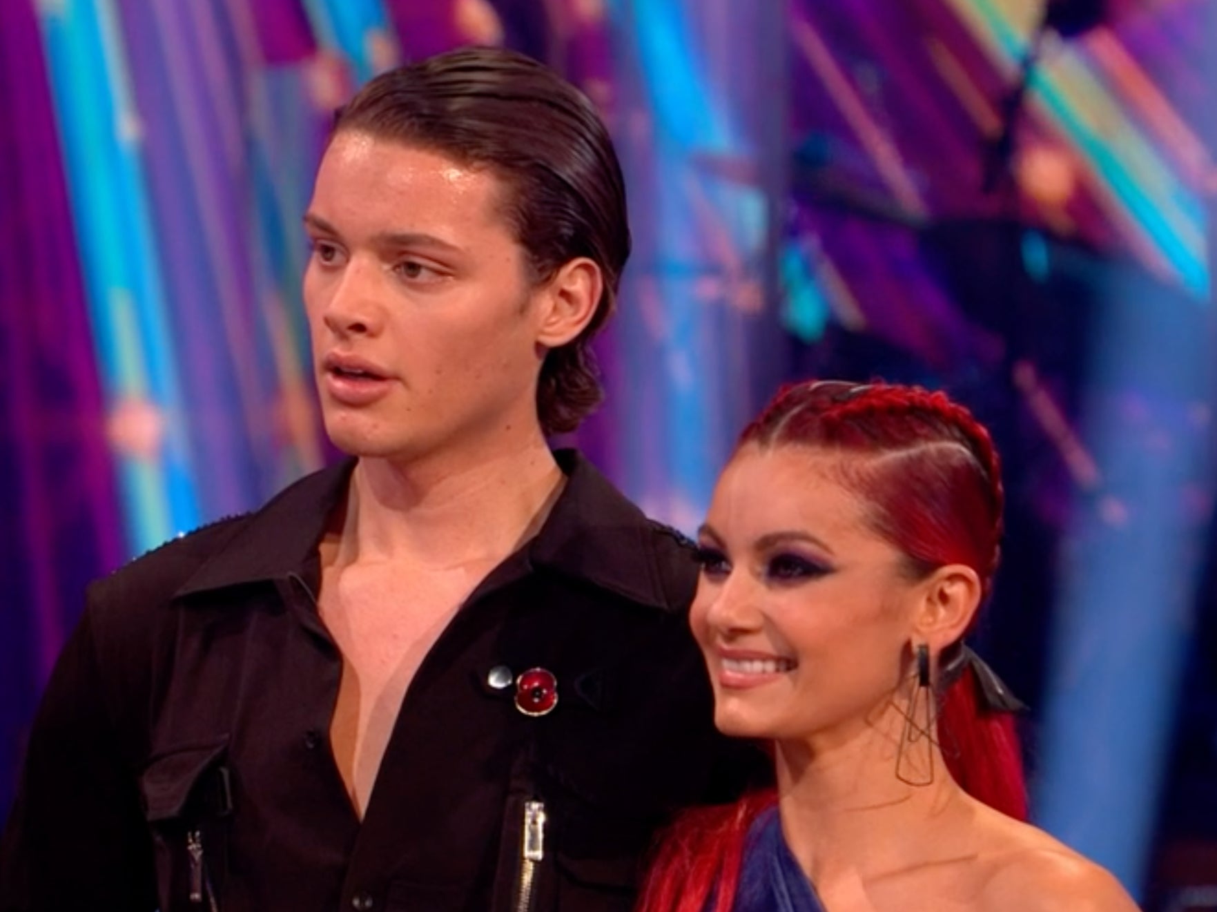 ‘Strictly’s Bobby Brazier and Dianne Buswell on the latest episode
