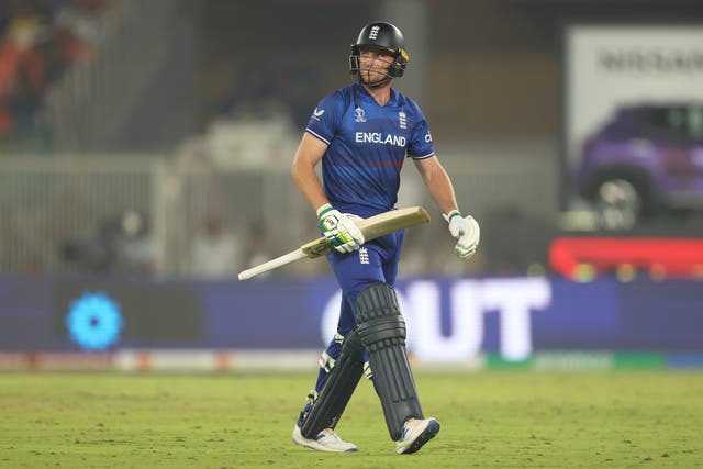 <p>England captain, Jos Buttler, has had a World Cup to forget</p>