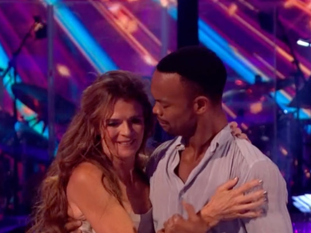 Annabel Croft and Johannes Radebe on ‘Strictly’