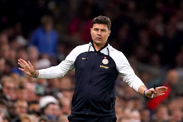 Chelsea manager Mauricio Pochettino will return to Tottenham for the first time since his 2019 departure on Monday (John Walton/PA)
