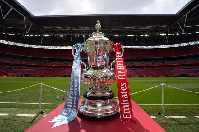 <p>What they’re all playing for: the FA Cup at Wembley Stadium </p>