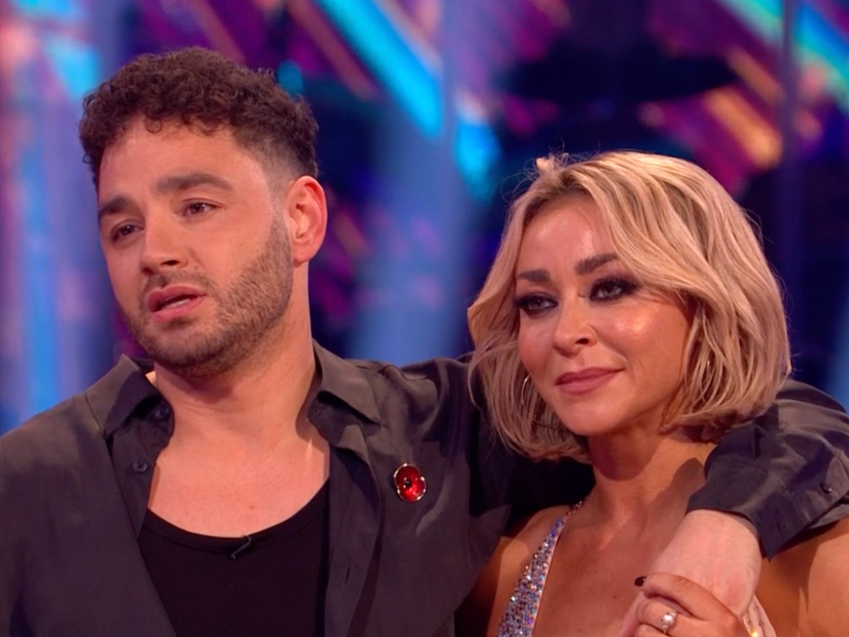 Adam Thomas and Luba Mushtuk were eliminated from ‘Strictly’