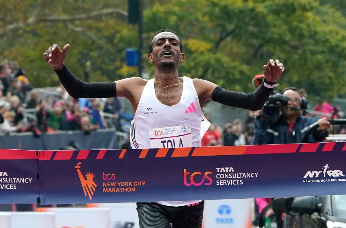 Tamirat Tola breaks course record with triumph in New York City