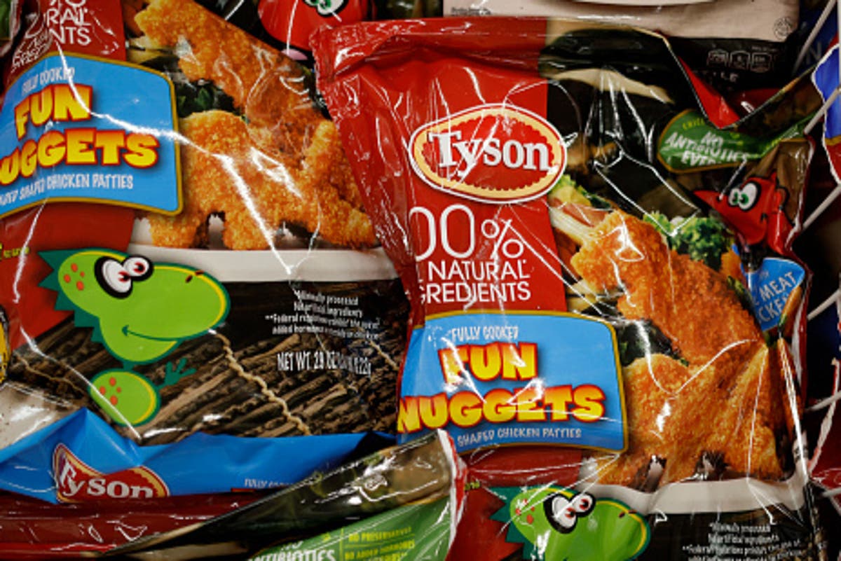 Dinosaur-shaped chicken nuggets recalled after metal pieces cause injury