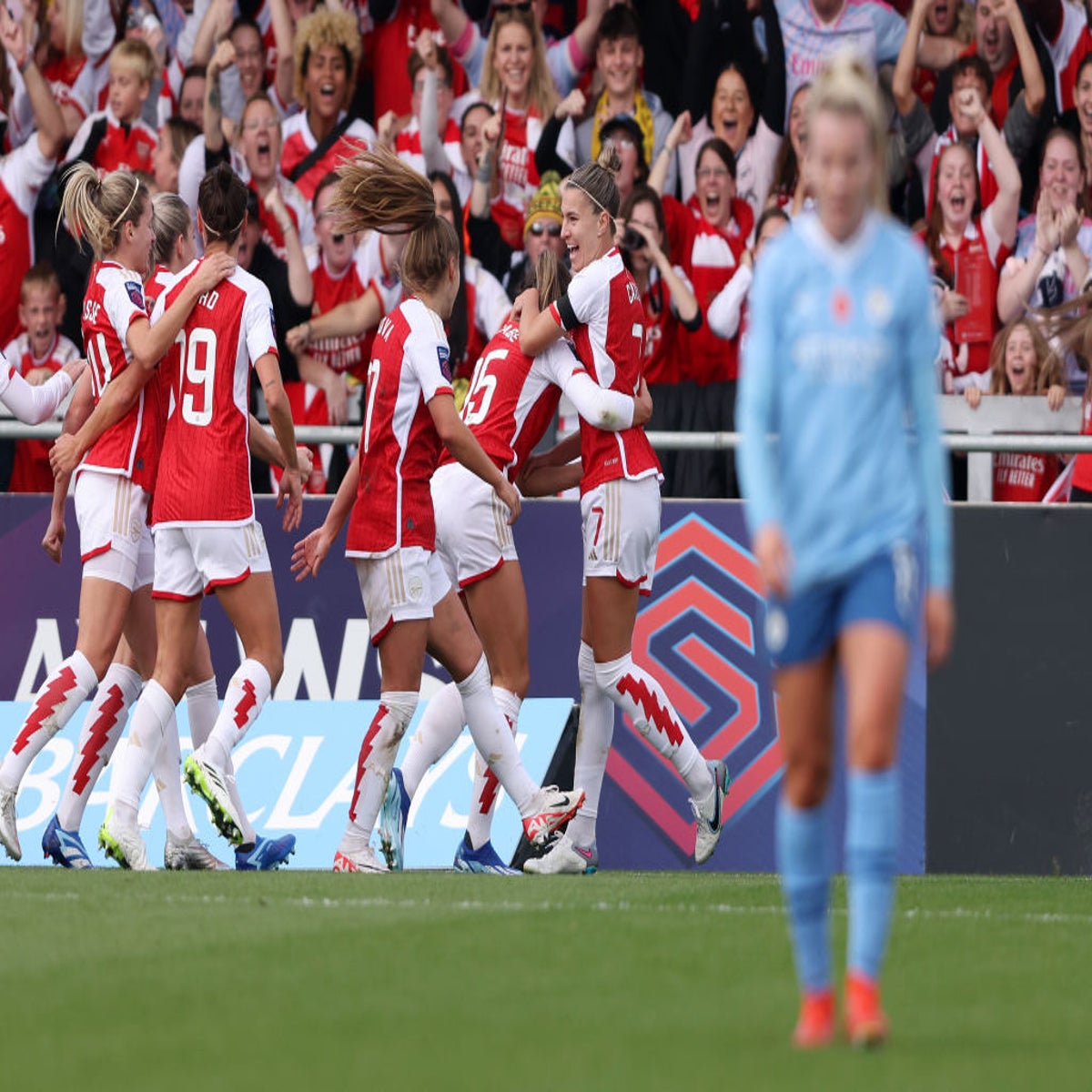 Bristol City Women 1-2 Arsenal Women: McCabe scores twice