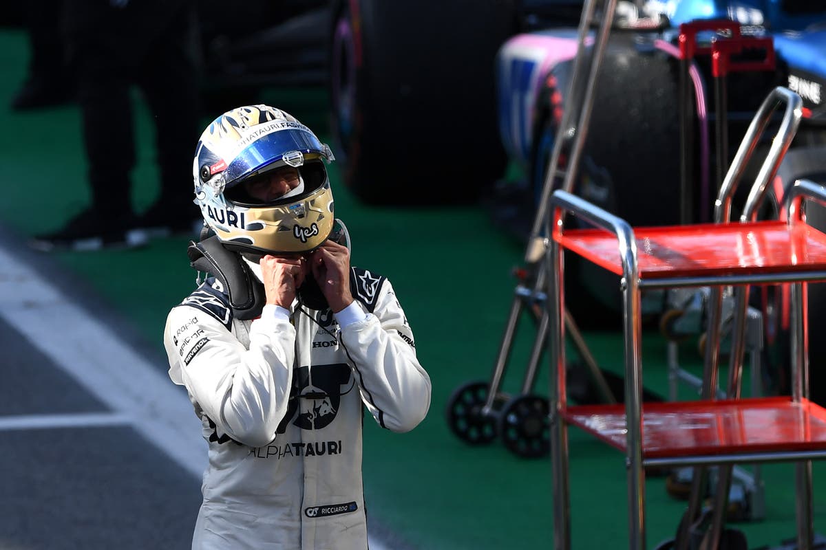 A fuga por pouco de Daniel Ricciardo no Brasil: ‘Vi um pneu vindo em minha direção como um Frisbee’