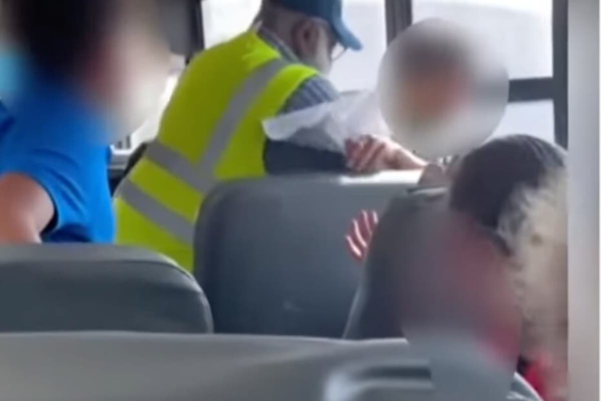 Shocking video shows school bus driver attacking student