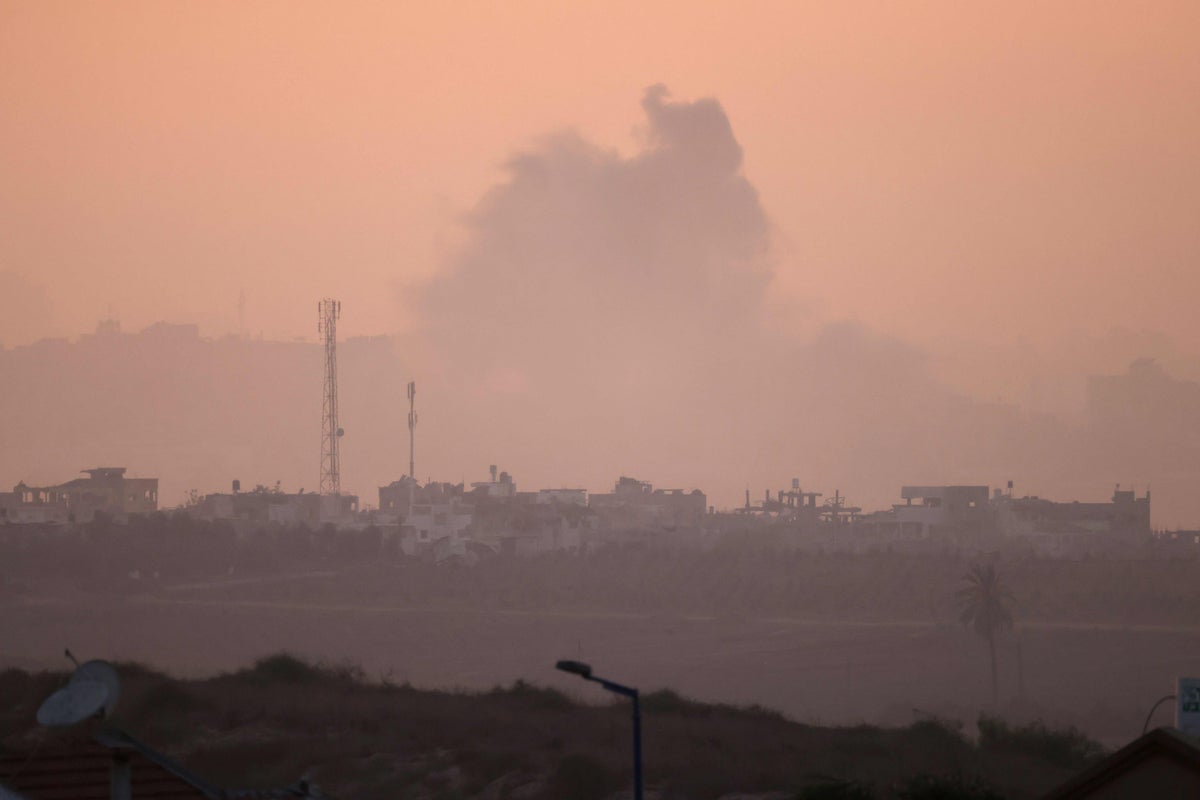 Watch live view of Israel-Gaza border as besieged area sees third communication blackout