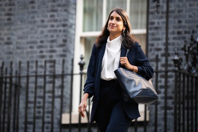 Energy Secretary Claire Coutinho has distanced herself from her Cabinet colleague Suella Braverman’s claim that rough sleeping is sometimes a ‘lifestyle choice’ (James Manning/PA)