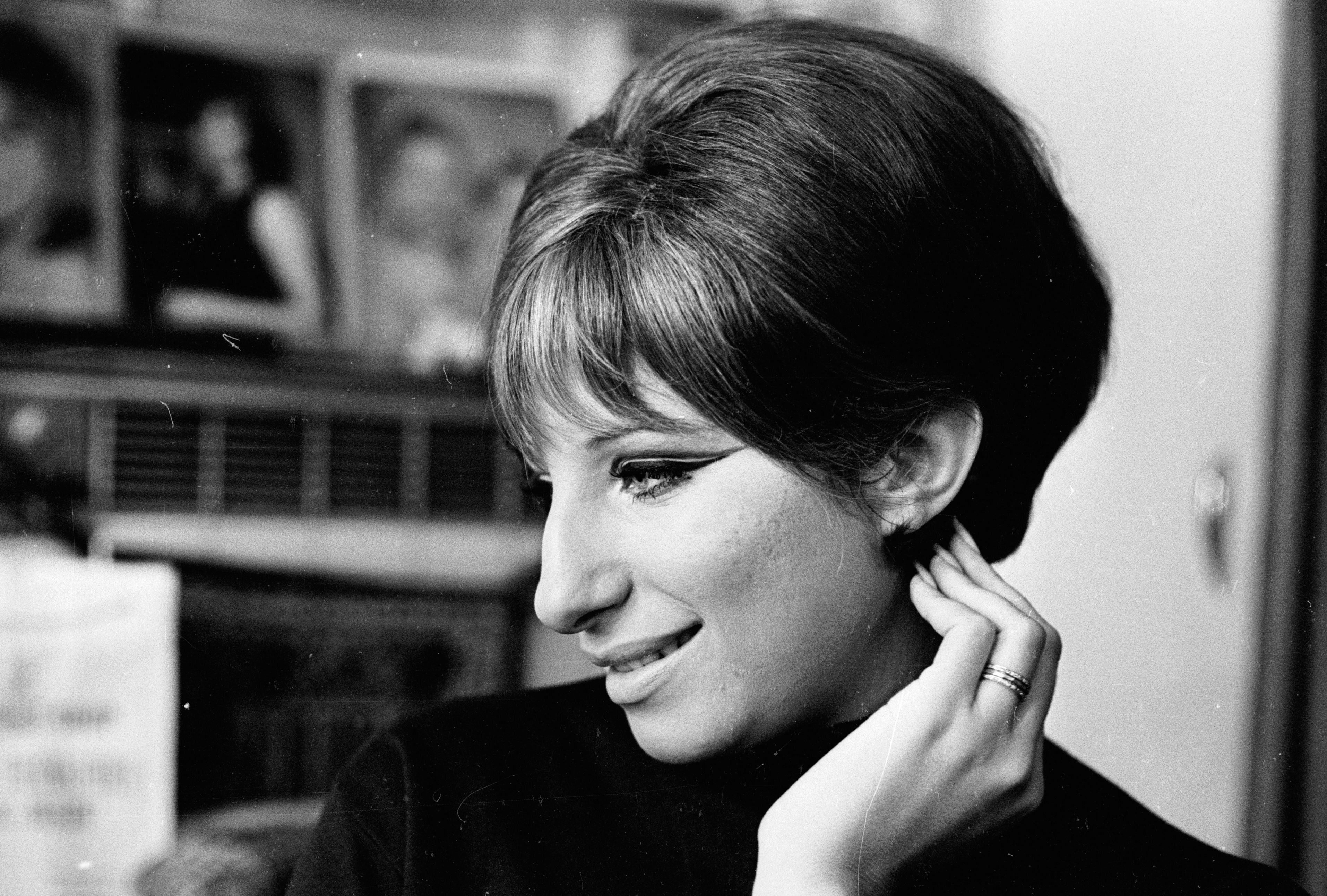 Barbra Streisand photographed in 1965