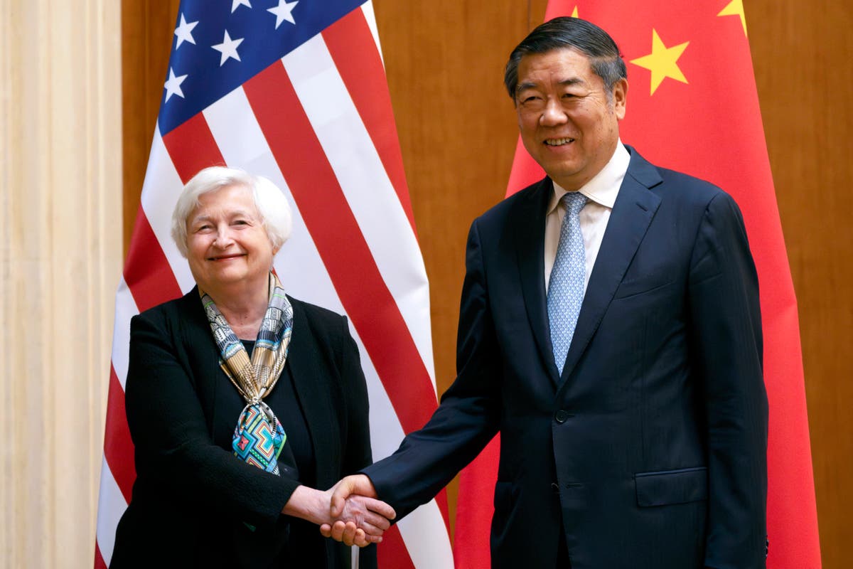 Yellen to host Chinese vice premier for talks in San Francisco ahead of ...