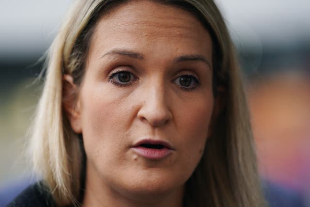 Justice minister Helen McEntee (PA).