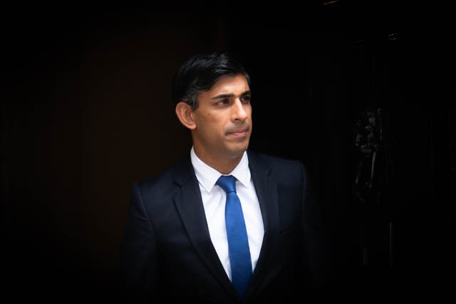 <p>Prime Minister Rishi Sunak came under attack from several members of his own party (James Manning/PA)</p>
