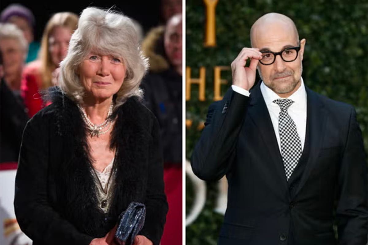 Jilly Cooper was ‘baffled’ by response Stanley Tucci received at Wimbledon