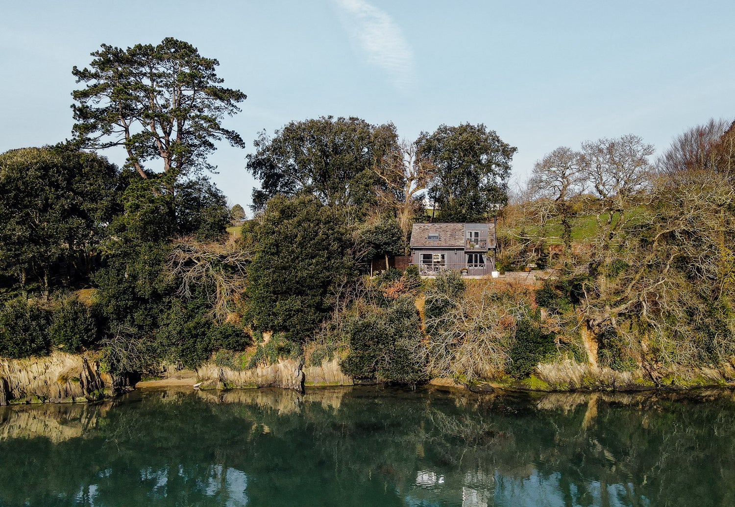 Bowcombe Boathouse: characterful waterside sanctuary in Devon