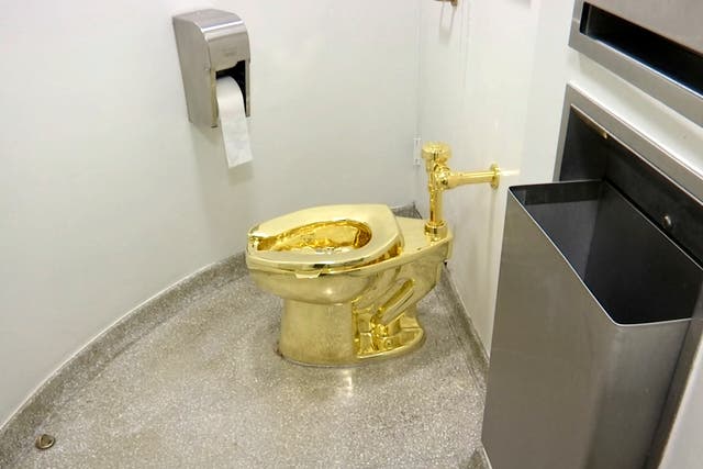Britain Golden Toilet Theft