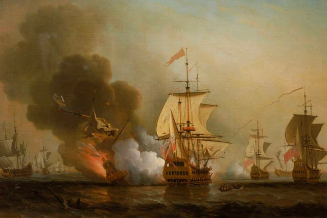 <p>Spanish galleon San Jose sunken in battle in 1708 </p>
