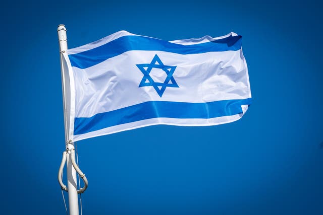 The flag of Israel (Jane Barlow/PA)