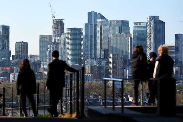 The FTSE 100 was largely unmoved on Monday (John Walton/PA)