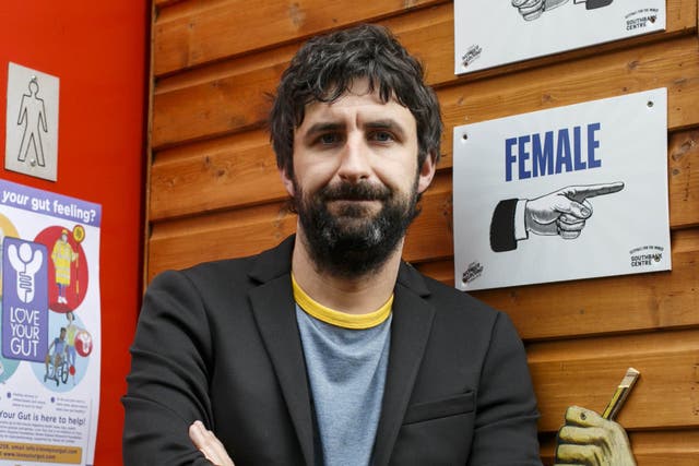 <p>Mark Watson was left unable to enter the theatre until minutes before the gig </p>