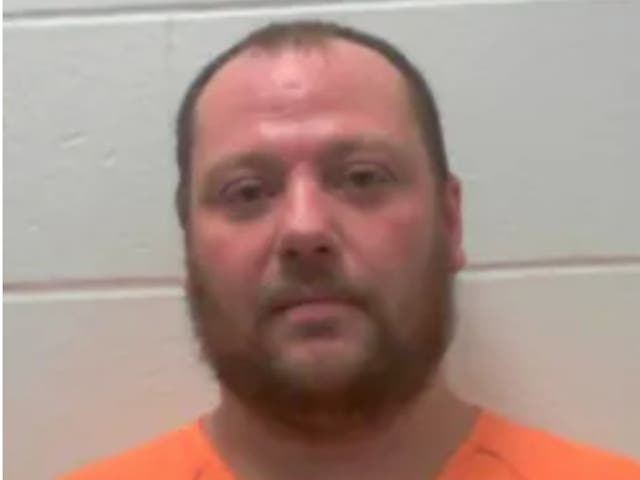 <p>Jerry Thibodeau, 36, was arrested after a five-hour standoff in Lewiston, Maine after allegedly killing Anthony Ayotte on 3 November</p>
