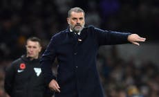 Ange Postecoglou reacts to VAR calls as Spurs earn two red cards in defeat to Chelsea