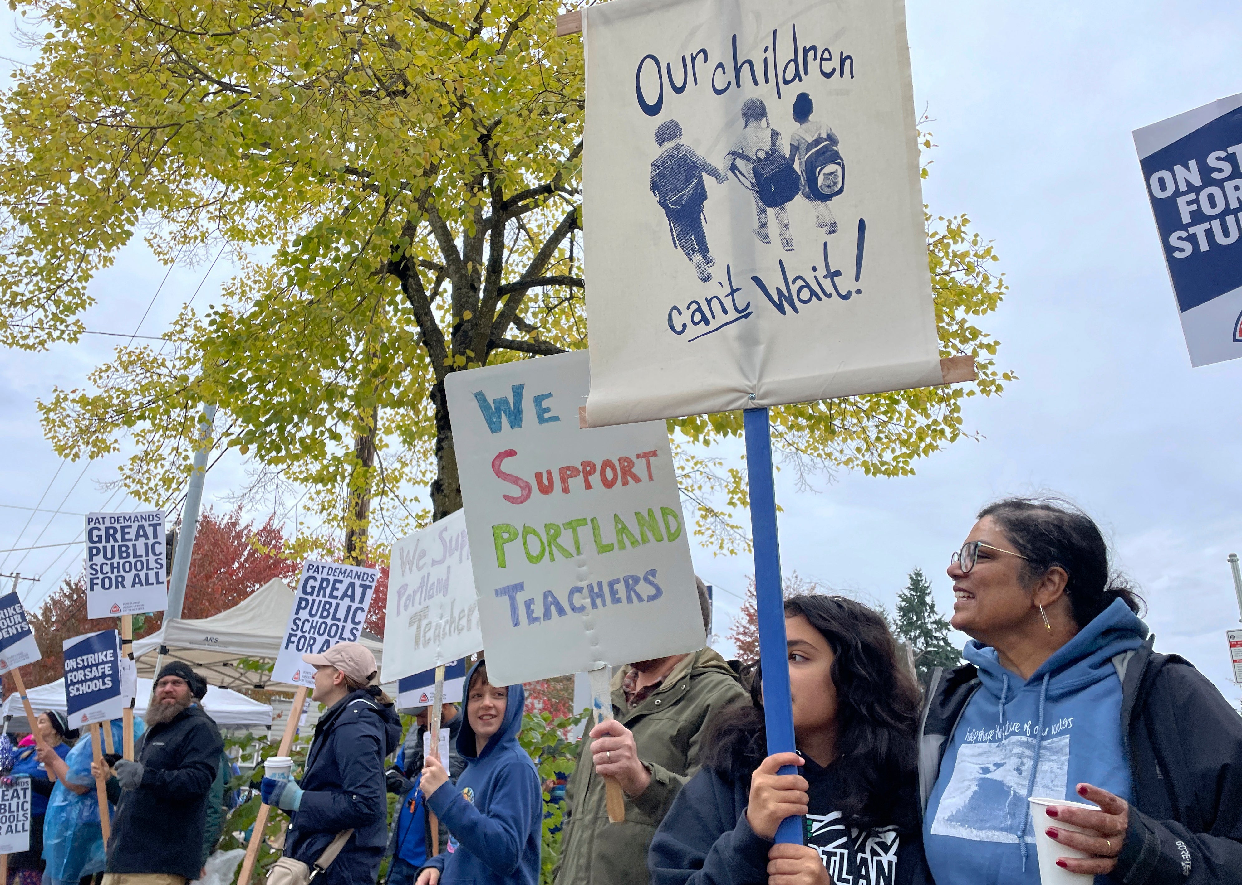 Oregon Portland Teachers Strike