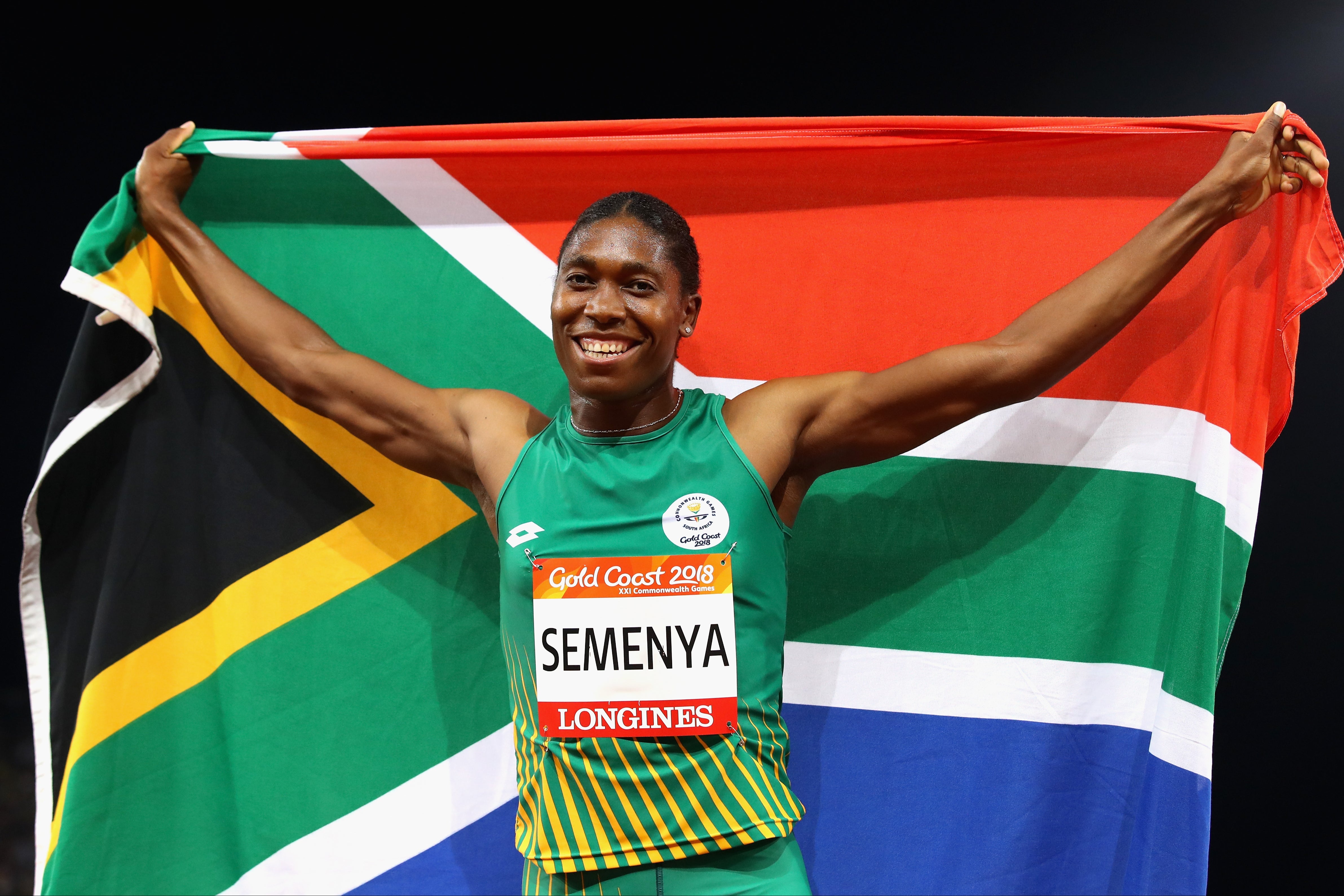 Caster Semenya won gold at the 2012 and 2016 Olympics