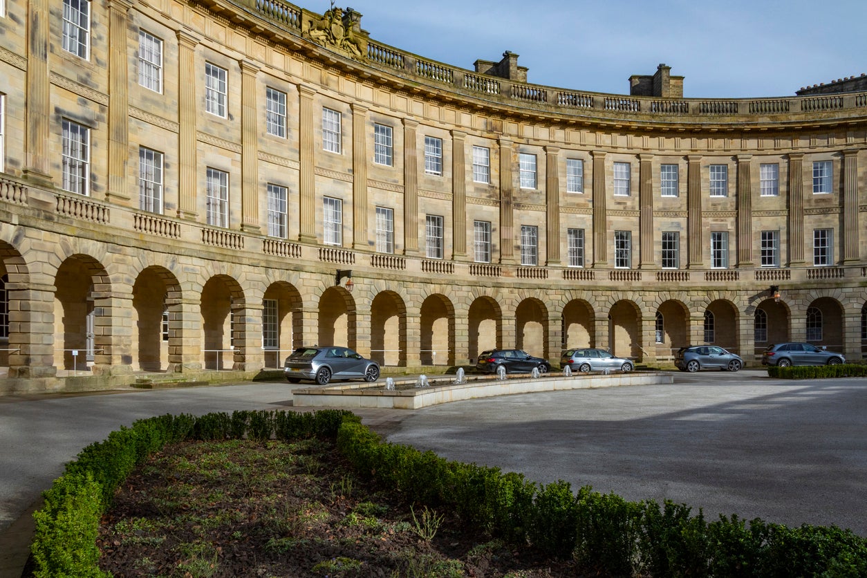 The Crescent Hotel is located within Buxton’s famous Georgian Crescent building