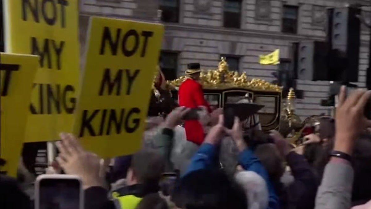 King Charles booed by protesters after State Opening of Parliament: ‘Not my King’