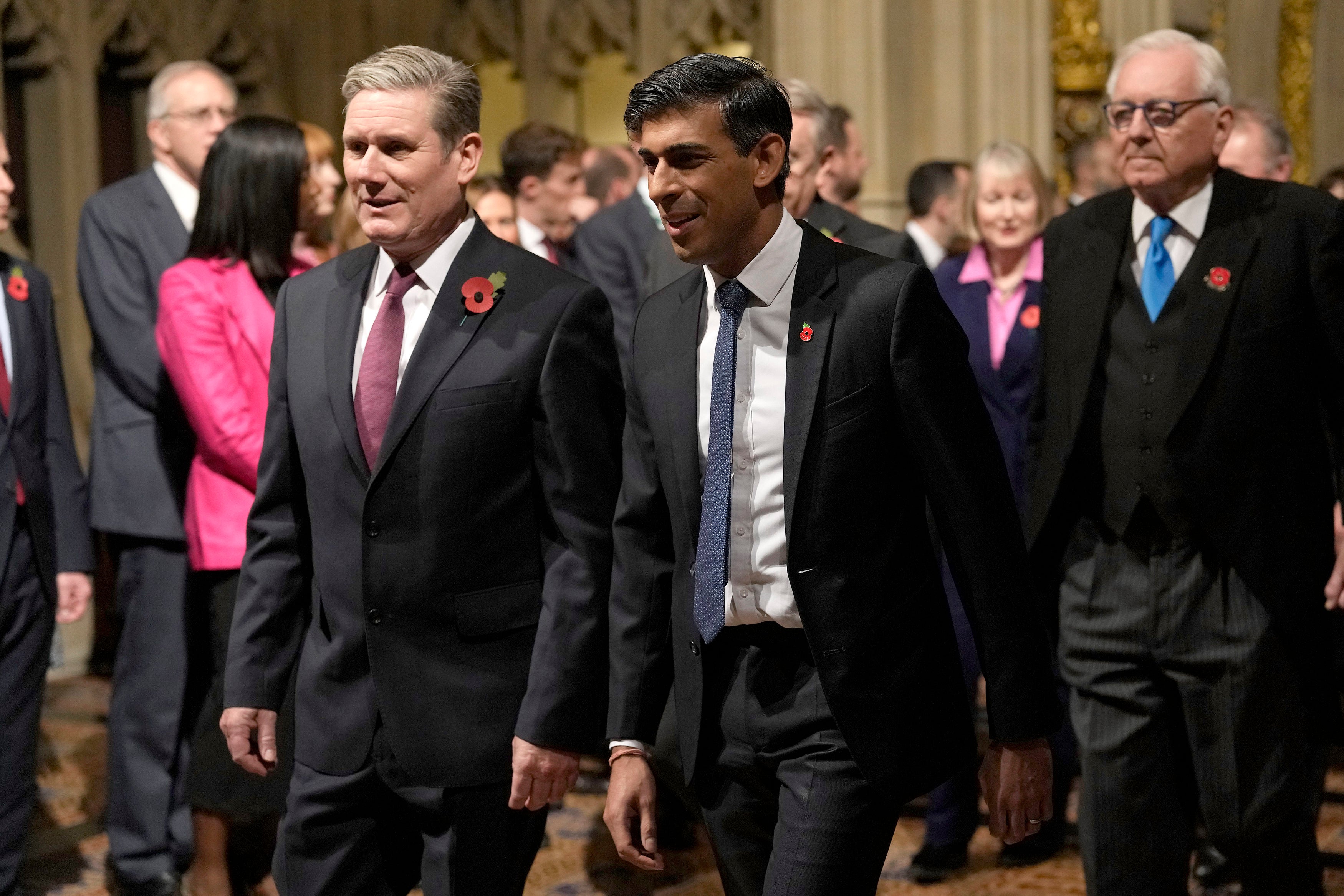 Rishi Sunak and Keir Starmer