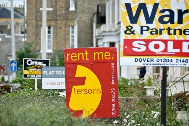 Alongside the Bill, the Government said it is working to speed up the court process around repossession of properties (PA)