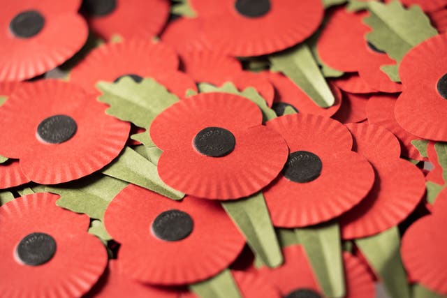 A veteran has said he was attacked while packing up his stall selling poppies (Matt Alexander/Royal British Legion/PA)