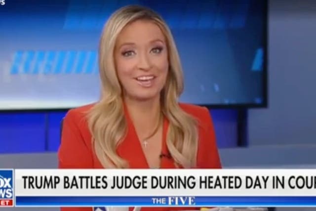 <p>Kayleigh McEnany slams Trump’s court sketch</p>