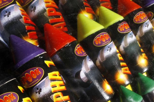 The unrest has sparked calls for an outright ban on firework sales to the public (Danny Lawson/PA)