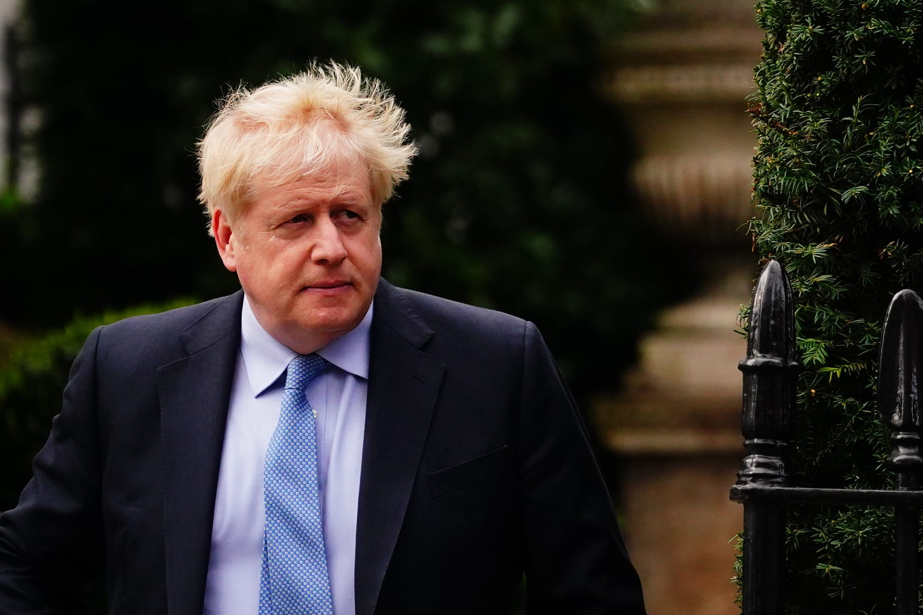 Former prime minister Boris Johnson grappled with whether to introduce a national lockdown in the autumn of 2020 (Victoria Jones/PA)