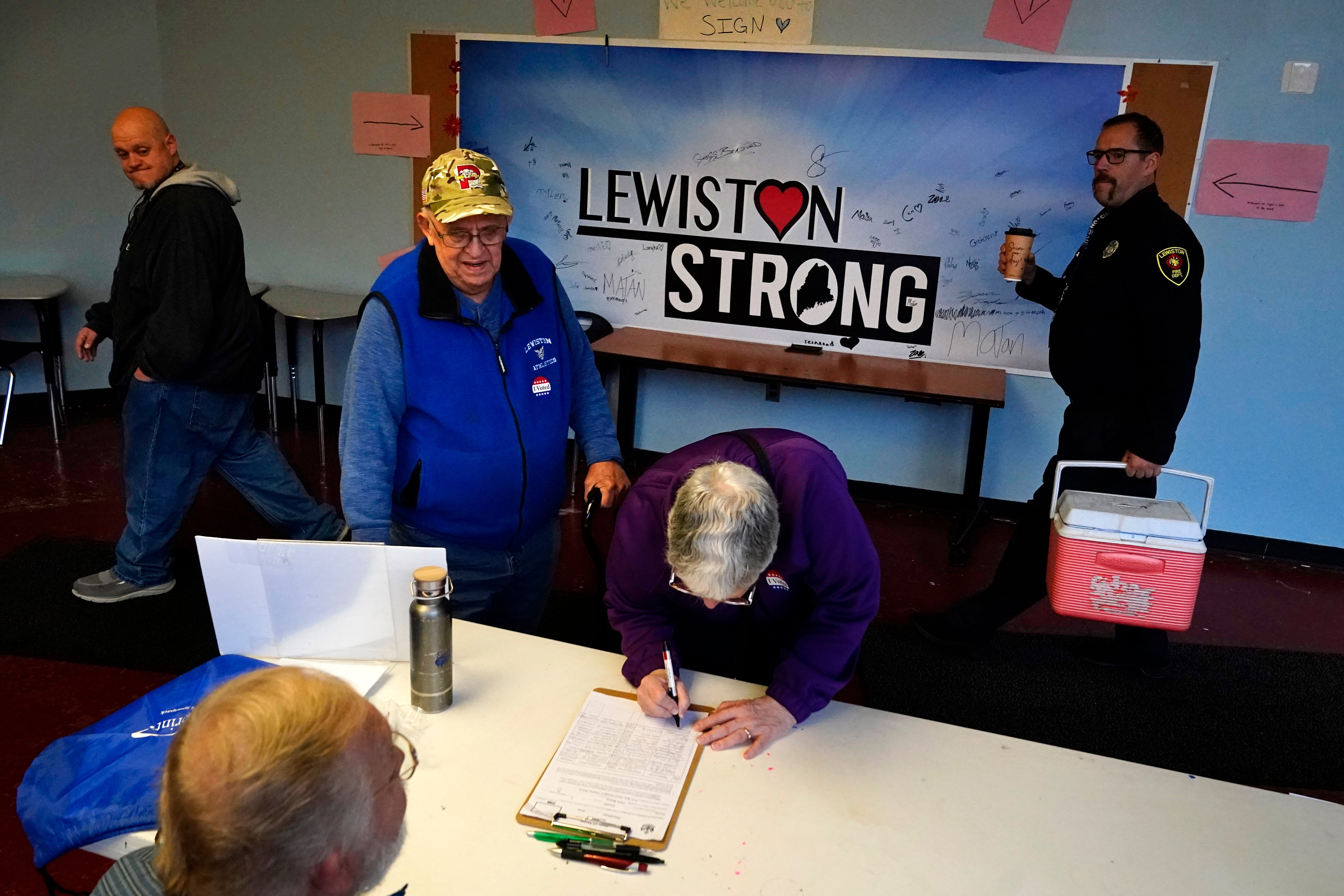 Election 2023 Maine Shooting