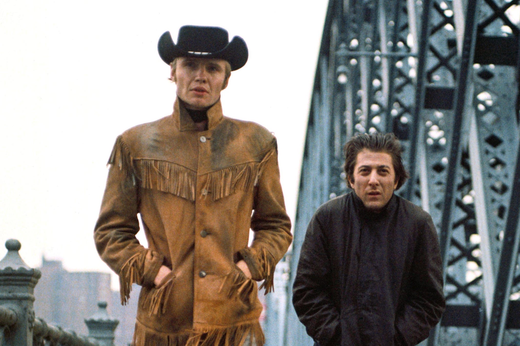 A long time ago: Voight and Dustin Hoffman in the seminal ‘Midnight Cowboy’