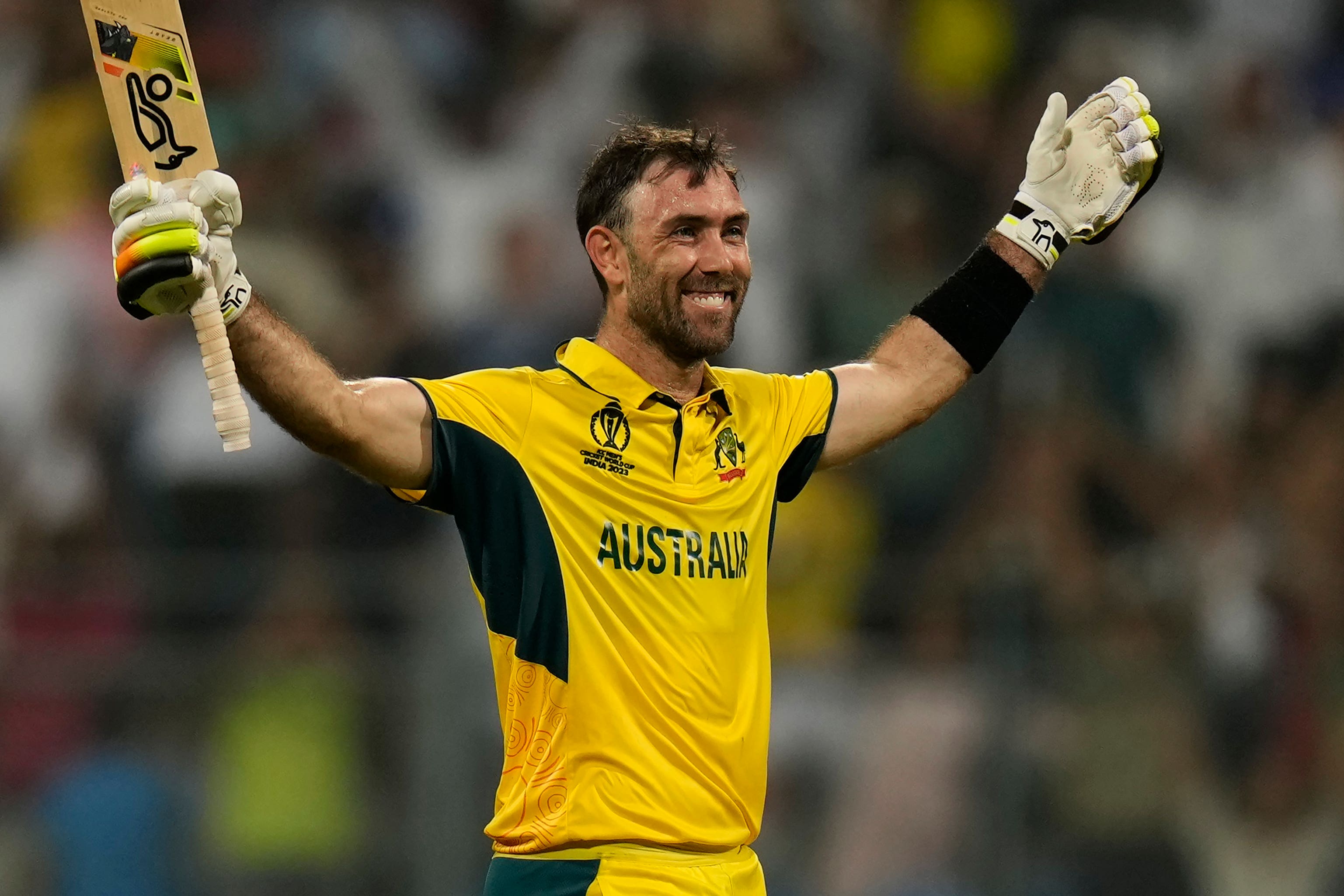 <p>Glenn Maxwell thumped a record-breaking double century against Afghanistan </p>