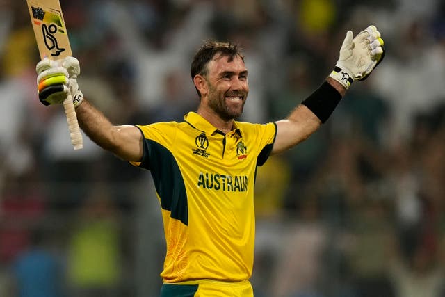 <p>Glenn Maxwell thumped a record-breaking double century against Afghanistan </p>