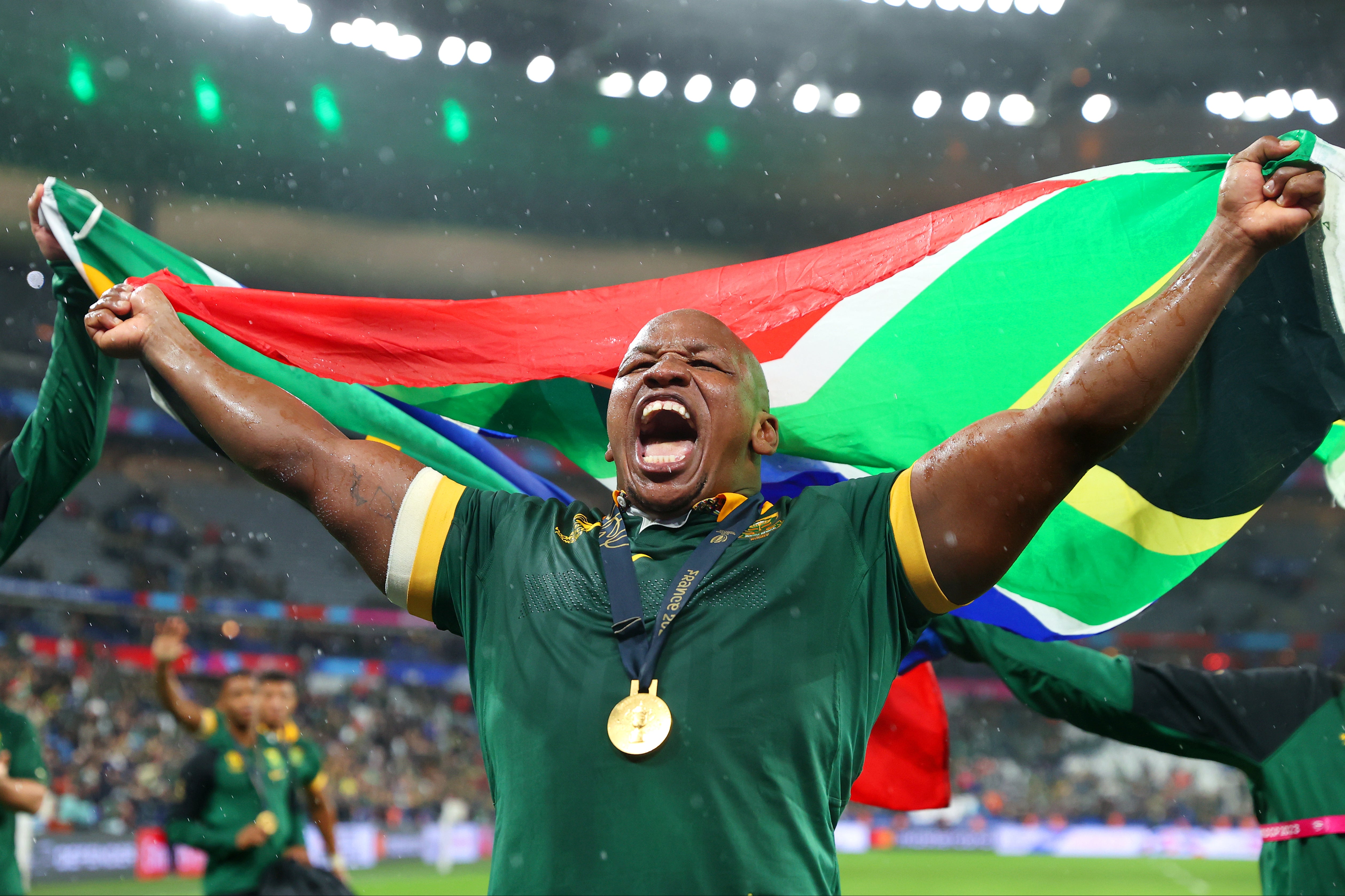 Bongi Mbonambi has been a key part of the back-to-back World Cup winning Springbok sides