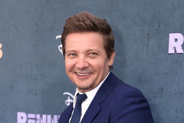 <p>Jeremy Renner attends the world premiere event for the Disney+ original series “Rennervations” at Westwood Regency Village Theater on 11 April 2023 in Los Angeles, California. (</p>