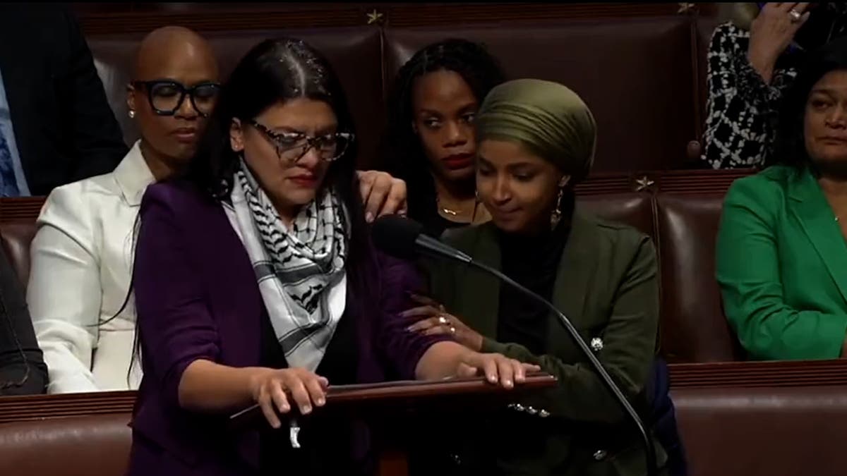 Netanyahu hails censure of Rashida Tlaib