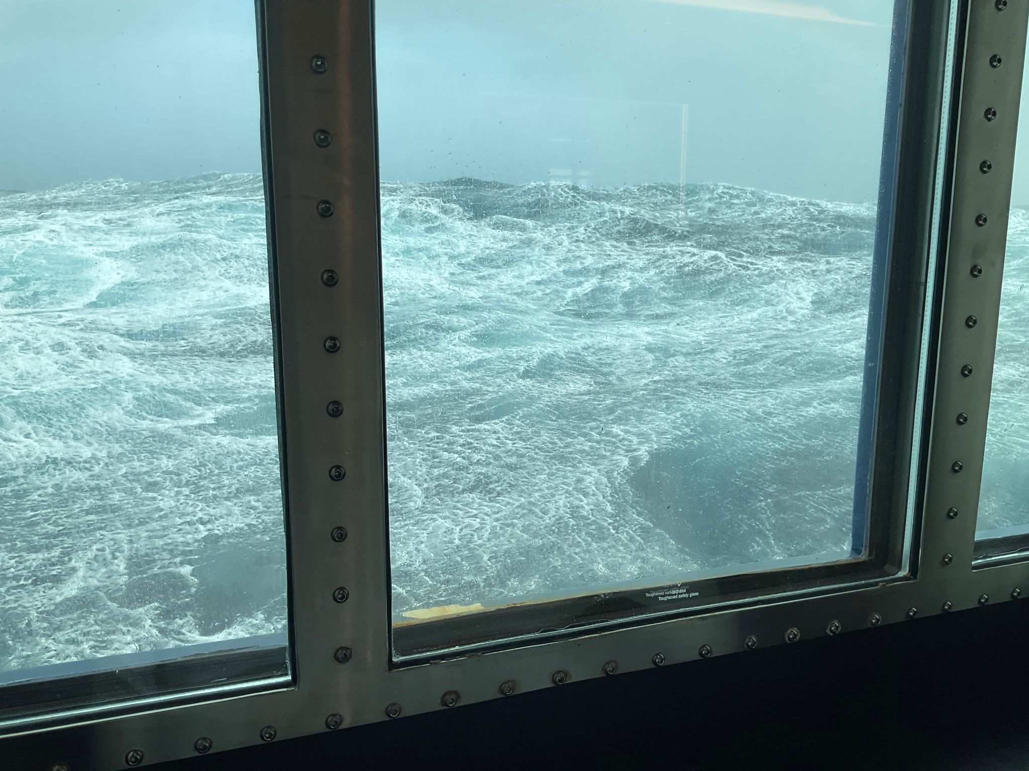 Saga’s cruise ship ran into trouble in gale force winds and was hit by waves as high as 30ft