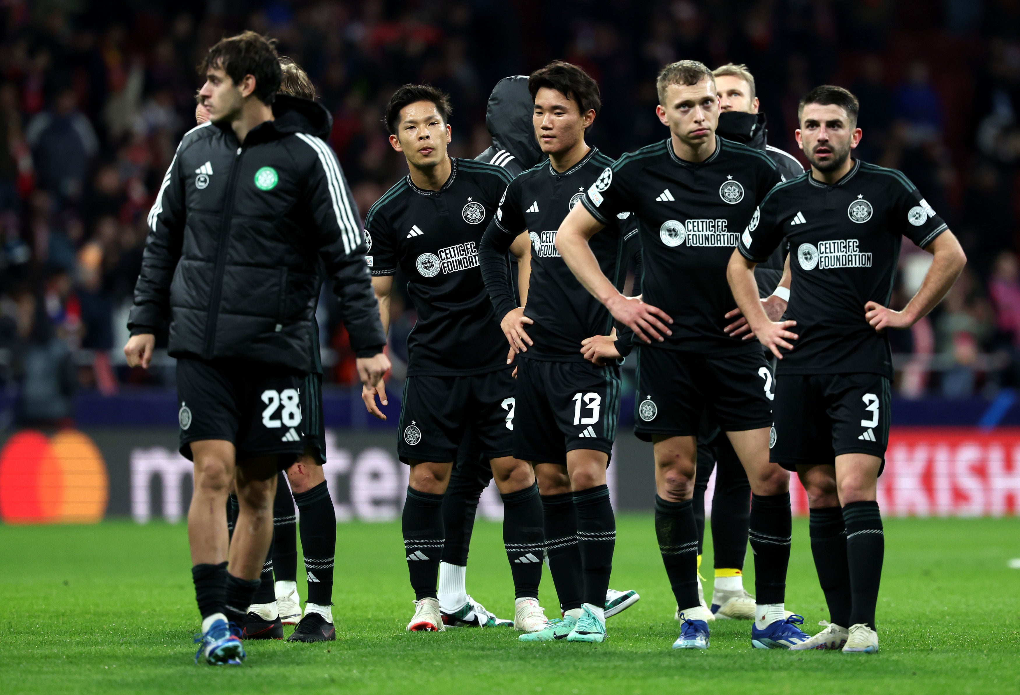 Celtic have been cut adrift in their Champions League group