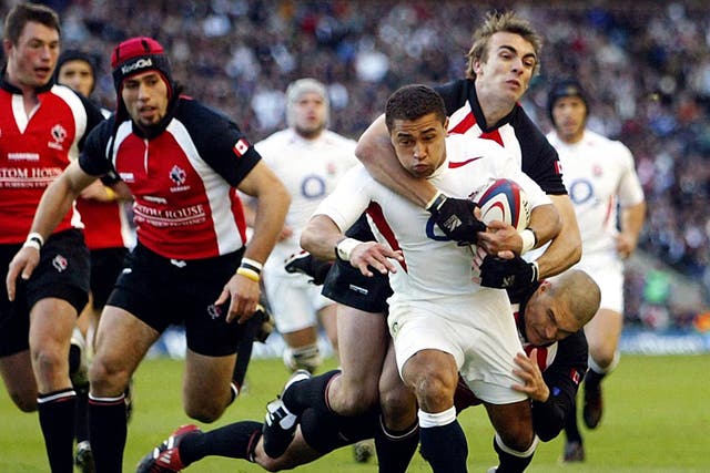 Jason Robinson was picked to captain England on this day in 2004 (David Davies/PA)