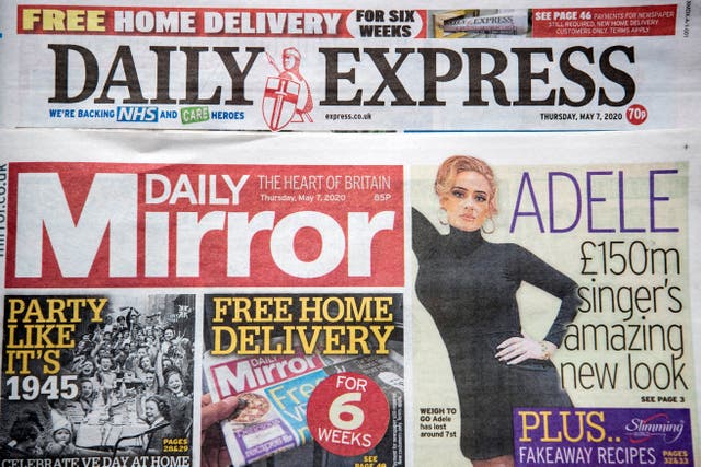 Around 450 jobs are being axed at Daily Mirror publisher Reach (Peter Byrne/PA)